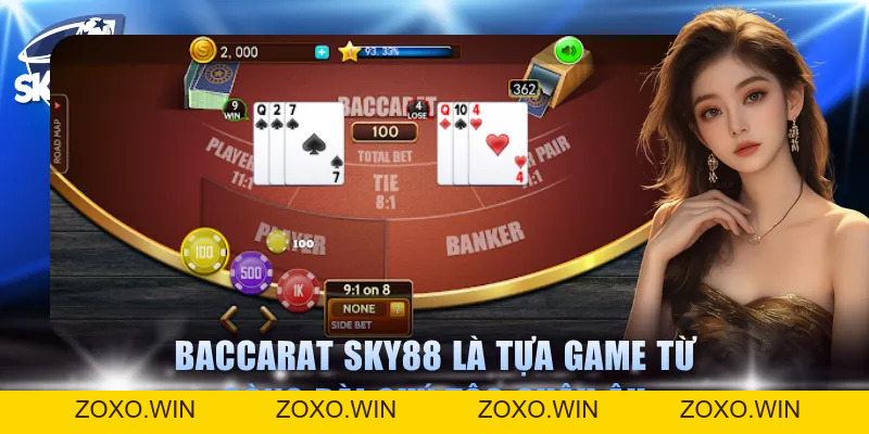 Baccarat SKY88 - Khám Phá Sân Chơi Casino Đẳng Cấp