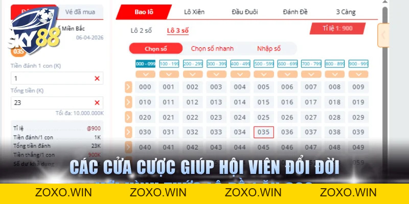 Lô Đề 1 Ăn 900 SKY88 Là Gì? | Phát Tài Chỉ Với 1 Lần Cược