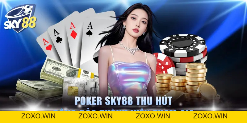 Game Bài Poker SKY88 Kinh Điển Với Quy Định Đơn Giản
