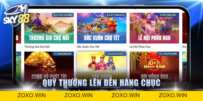 Nổ Hũ SKY88 - Trúng Tiền Tỷ, Hoàn Thành Giấc Mộng Đổi Đời