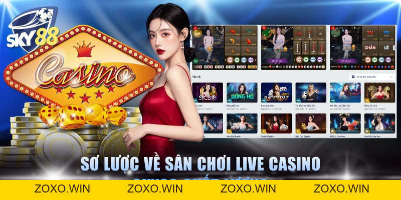 Live Casino SKY88 - Sòng Bạc Quốc Tế Cược 1 Chạm Cực Đã
