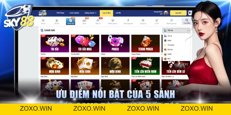 Game Bài SKY88 - Đấu Trí Căng Não Cùng Cao Thủ Lâu Năm