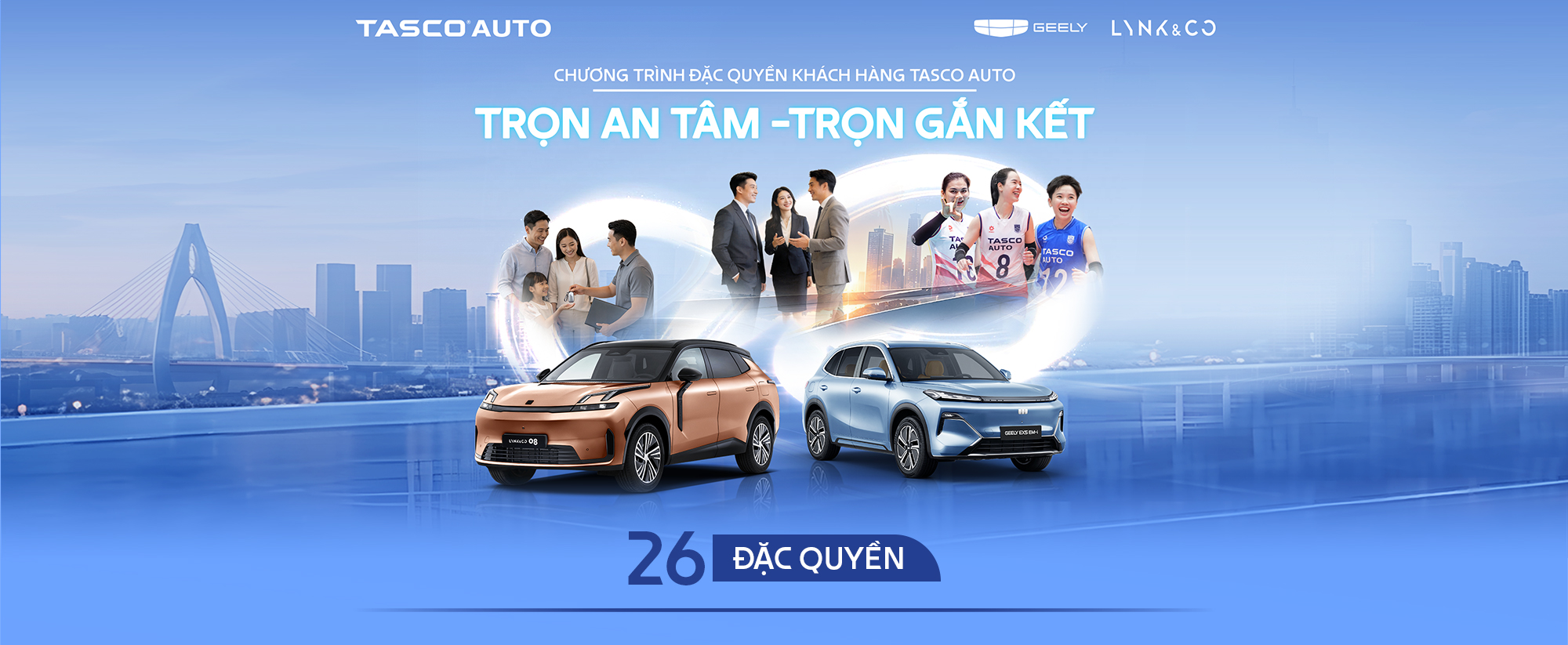 Chương trình đặc quyền khách hàng Tasco Auto - Tasco Auto