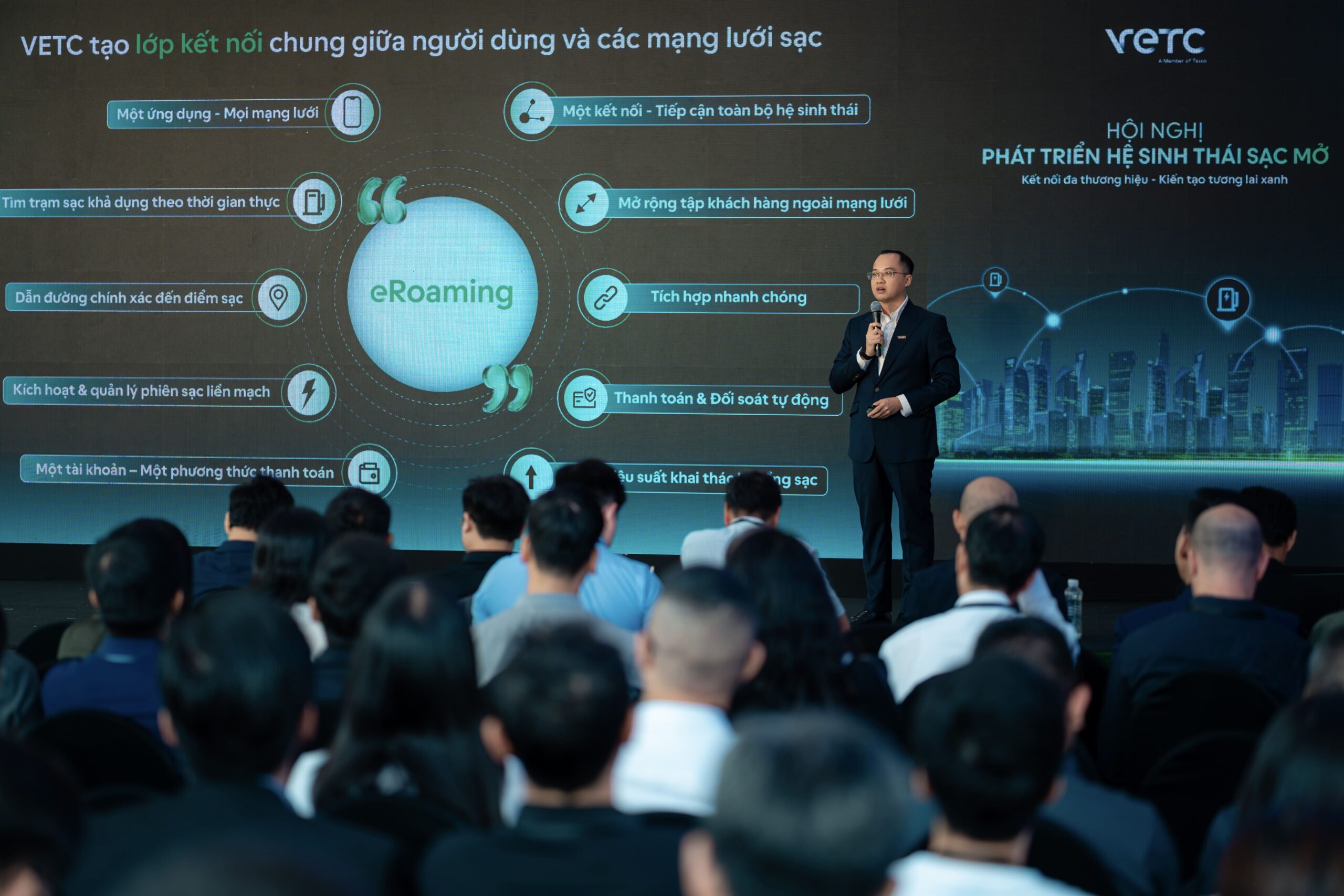 VETC tổ chức Hội nghị Phát triển hệ sinh thái sạc mở, thúc đẩy liên thông hạ tầng qua eRoaming, kết nối kiến tạo giá trị - Tasco Auto