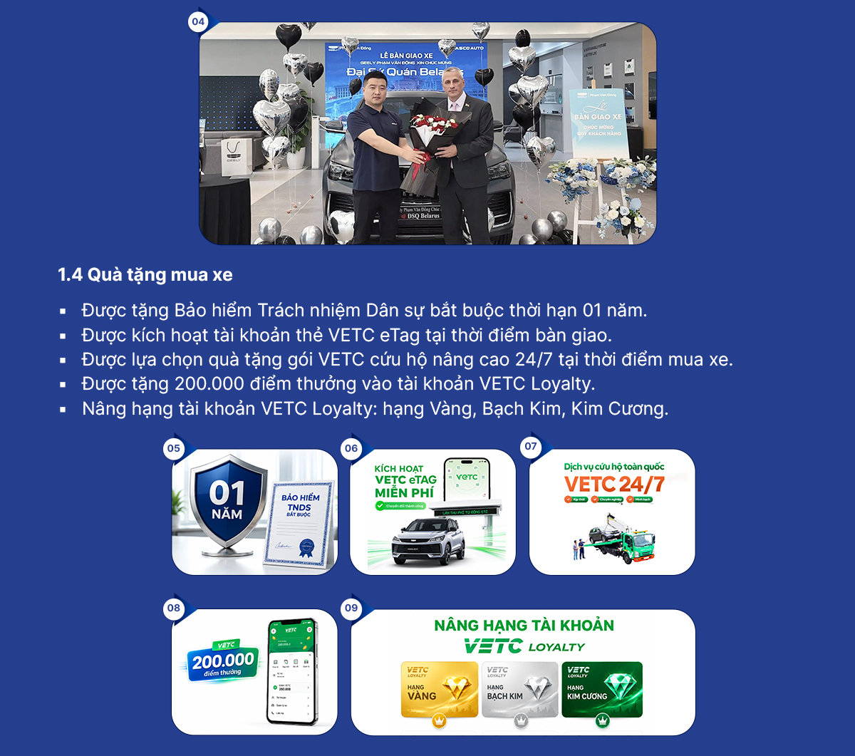 Chương trình đặc quyền khách hàng Tasco Auto - Tasco Auto